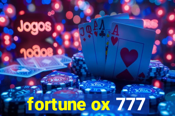 fortune ox 777